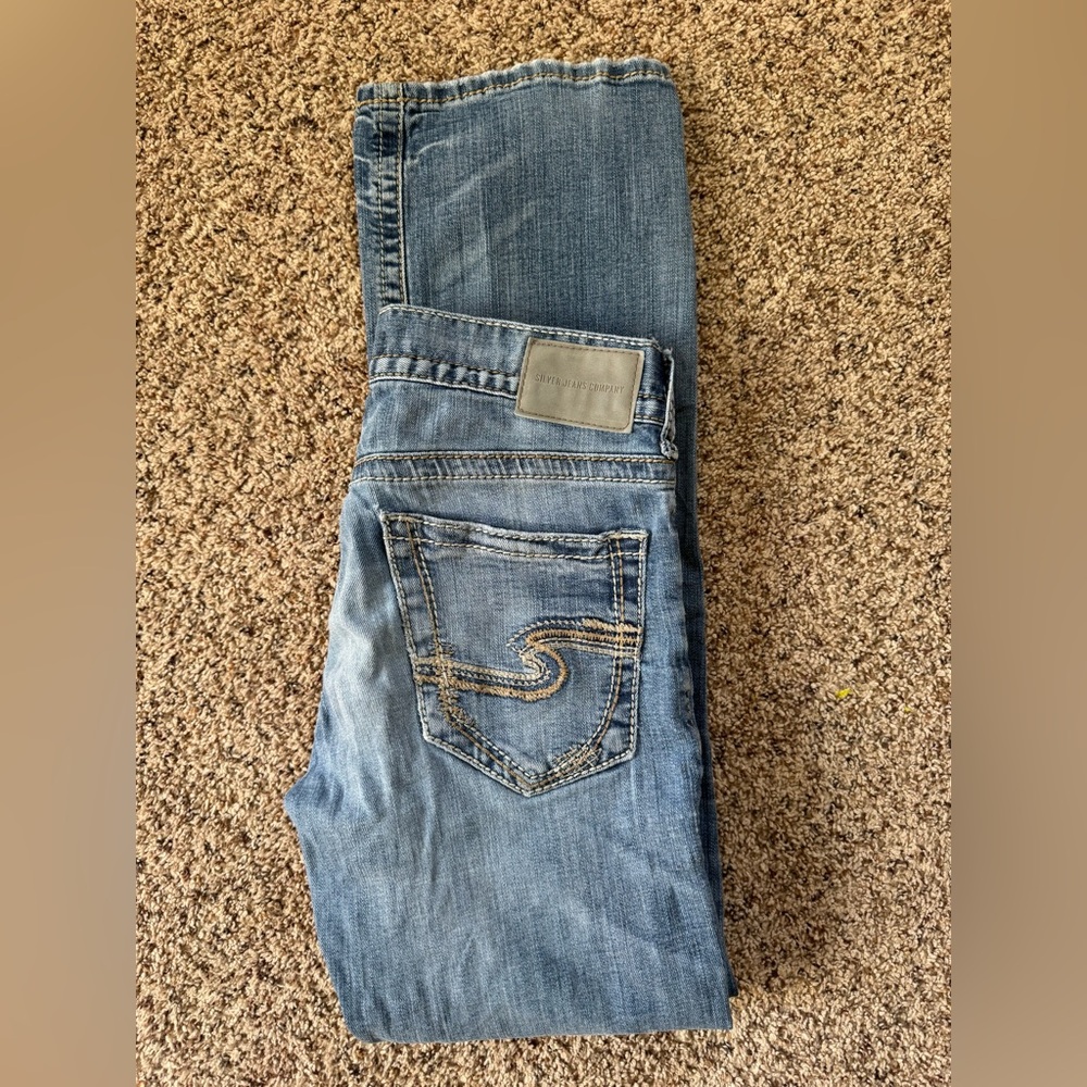 Men’s Silver Jeans Co. Light Blue Straight Jeans